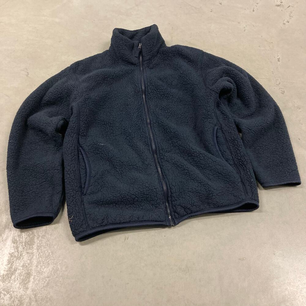 y2k fleece Uniqlo zip up jacket